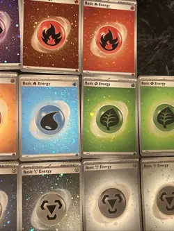 Pokemon TCG 151 Holo Energy Lot x17 With Multiple Swirls - Image 3