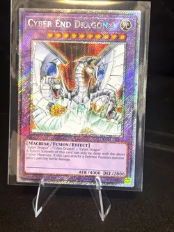 Konami Yu-Gi-Oh! Cyber End Dragon RAGE-EN156 Secret Rare Holo 1st Ed - Image 1
