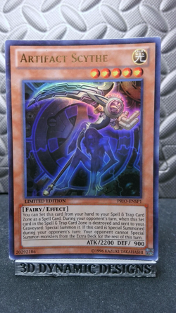 | Yugioh Artifact Scythe PRIO-ENSP1 Primal Orgin Ultra Rare LP/PL 🔥 | - Image 1