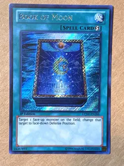 yugioh Book of Moon LCJW-EN288 1st Ed Secret Rare Near Mint or Better - Image 1