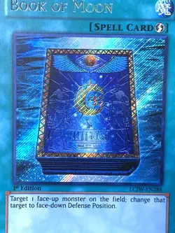 yugioh Book of Moon LCJW-EN288 1st Ed Secret Rare Near Mint or Better - Image 2