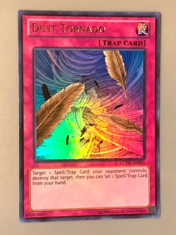 yugioh Dust Tornado LCYW-EN095 Unl Edition Ultra Rare near mint - Image 1