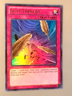 yugioh Dust Tornado LCYW-EN095 Unl Edition Ultra Rare near mint - Image 2