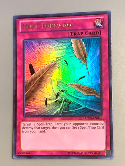 yugioh Dust Tornado LCYW-EN095 Unl Edition Ultra Rare near mint - Image 3