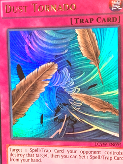 yugioh Dust Tornado LCYW-EN095 Unl Edition Ultra Rare near mint - Image 4