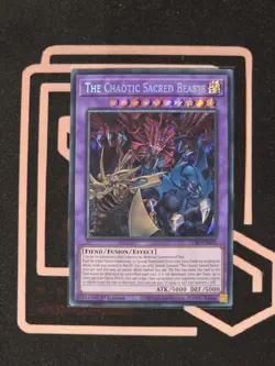 CORI-EN029 The Chaotic Phantasmal Sacred Beasts Secret Rare 1st Edition YuGiOh - Image 1
