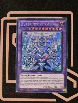 CORI-EN033 Hyperinvoked Aeon Secret Rare 1st Edition YuGiOh - Image 1