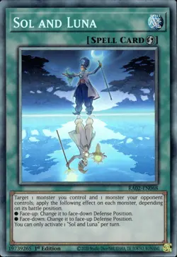 Sol And Luna - Collector's Rare 1st Edition RA02-EN068 - NM - YuGiOh - Image 1