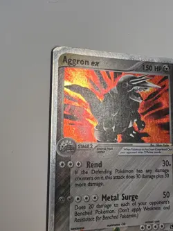 Aggron ex - 95/100 - Pokemon Ex Sandstorm Ultra Rare MP - Image 2
