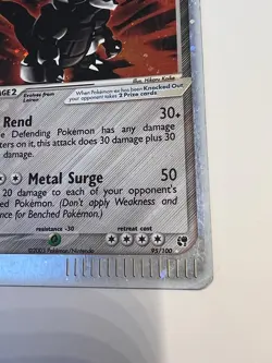 Aggron ex - 95/100 - Pokemon Ex Sandstorm Ultra Rare MP - Image 4