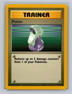 3x Pokemon TCG Trainers - Energy Removal 92/102, Bill 91/102 & Potion 94/102 MP - Image 2