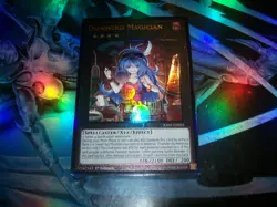 Downerd Magician 1st Edition Prismatic Ultimate Rare RA01-EN035 Yu-Gi-Oh! - Image 1