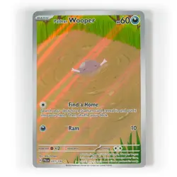 Pokemon - Paldean Wooper - 221/193 - SV Paldea Evolved - Illustration Rare Card - Image 1