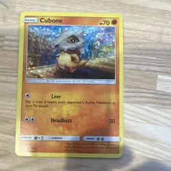 The Pokemon Company Cubone McDonald's 2018 Holo Promo ENG 2018 70HP 007/012 - Image 1