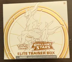Pokemon Brilliant Stars Elite Trainer Box ETB Sword & Shield SEALED READ DESCRIP 820650870125 - Image 1