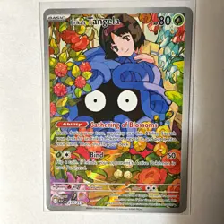 Pokemon Erika's Tangela 218/217 Ascended Heroes Illustration Rare Full Art Holo - Image 1