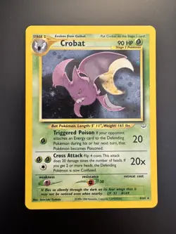 Pokemon TCG - Crobat Neo Revelation 4/64 Holo - Image 1