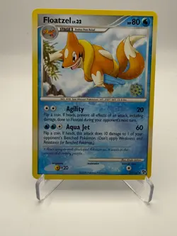 Pokemon - Floatzel - 37/106 - Countdown Calendar Promo Snowflake Stamp - LP - Image 1
