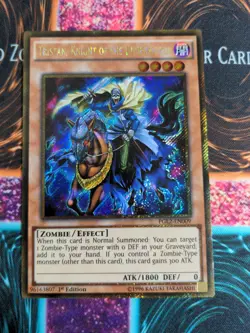 Yu-Gi-Oh! Tristan, Knight of the Underworld PGL2-EN009 1st Ed Gold Secret NM a1/ - Image 1