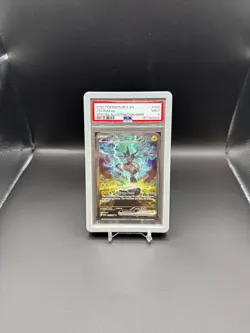 2025 POKEMON -BLACK BOLT SPECIAL ILLUSTRATION RARE - ZEKROM EX 166/086 - PSA 9 - Image 1