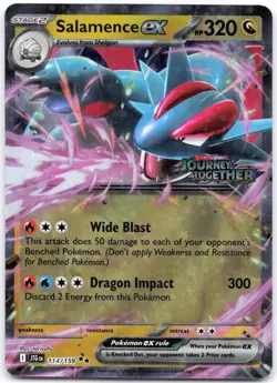 Salamence ex (Stamped) 114/159 Holo Miscellaneous Cards & Products - Image 1