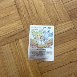 Pokemon Card Moltres And Zapdos And Articuno GX - Image 1