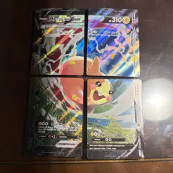 Morpeko V-Union SWSH215, SWSH216, SWSH217, SWSH218 4 Card Set NM - Image 1