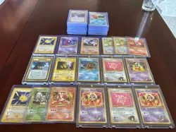 Vintage Pokemon Card Lot WOTC - Japanese - Image 1