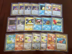 Vintage Pokemon Card Lot WOTC - Japanese - Image 4