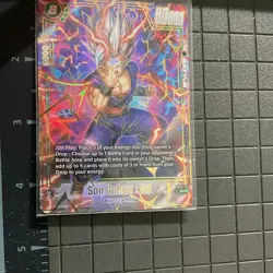 Bandai Son Gohan: SH FB07-121 SCR Foil Holo Battle Card 50000 Cost 8 - Image 1