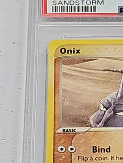 PSA 9 Onix EX Sandstorm 71/100 Pokemon Card - Image 2