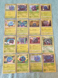 TANGELA & TANGROWTH BUNDLE OF POKEMON CARDS - Image 1