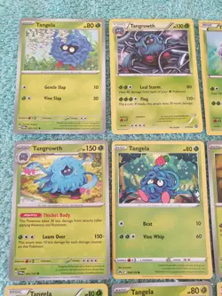TANGELA & TANGROWTH BUNDLE OF POKEMON CARDS - Image 2
