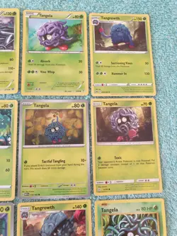 TANGELA & TANGROWTH BUNDLE OF POKEMON CARDS - Image 3