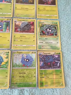TANGELA & TANGROWTH BUNDLE OF POKEMON CARDS - Image 5
