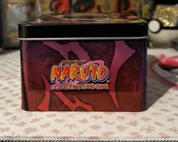 Naruto Trading Card Game Unstoppable Force EMPTY Tin Only 2002 Clean Fast Ship - Image 5