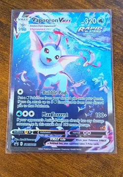 Vaporeon VMAX SWSH182 SWSH: Sword & Shield Promo Cards Holo - Image 1