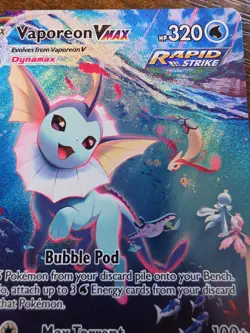 Vaporeon VMAX SWSH182 SWSH: Sword & Shield Promo Cards Holo - Image 4
