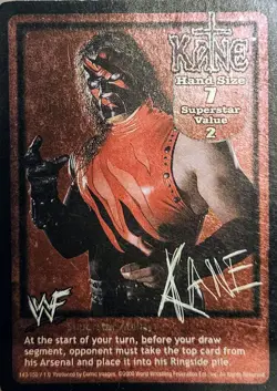 WWE Raw Deal Kane 16 Card Lot - Image 1
