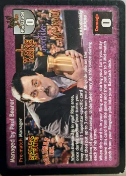 WWE Raw Deal Kane 16 Card Lot - Image 4
