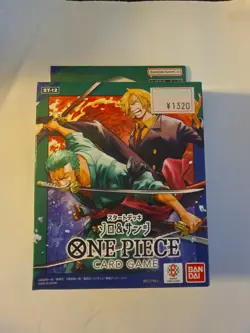 One Piece Card Starter Deck Zoro & Sanji ST-12 OPTCG JPN (Open Box)(All Cards) - Image 1
