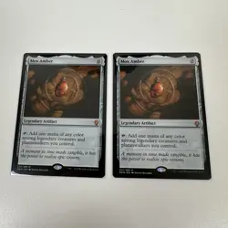 (2x) MTG Mox Amber Dominaria (224) Cards - Both LP Lightly Played FREE SHIPPING - Image 1
