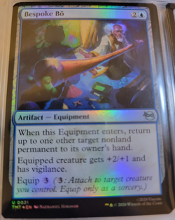 Holo Foil Bespoke Bo # 31 - TMNT - TMT - MTG Cards Magic The Gathering - Image 1