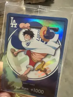 2026 Los Angeles Dodgers One Piece Night Promo Card 7/2/26 SGA LA PRE-ORDER - Image 2