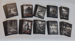 10 of each full set (100 total) FULL ART LANDS - Full set - Crimson Vow - MTG - Image 2