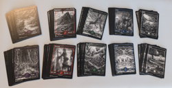 10 of each full set (100 total) FULL ART LANDS - Full set - Crimson Vow - MTG - Image 3