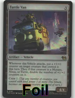 Turtle Van- (NM)-*Foil*-EN-[TMT - 181] - Image 1