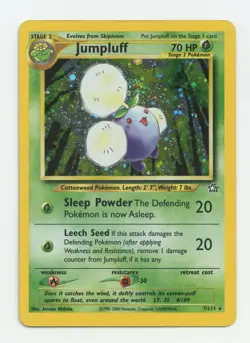 Jumpluff 7/111 Pokemon TCG Holographic Pokemon Card - Image 1