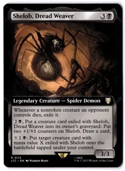 Shelob, Dread Weaver NM* EXTENDED The Lord Of The Rings 0112 mtg -UnltdCards - Image 1