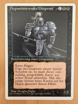 Hypnotisierendes Gespenst (4th Edition, 1995) Hypnotic Specter Magic Karte MtG - Image 1
